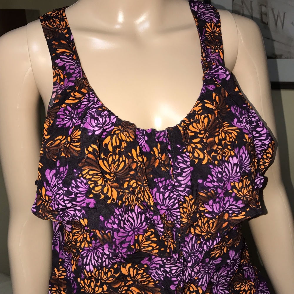 Floral silk top - Picture 5 of 7